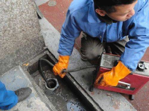 禹王台疏通下水道